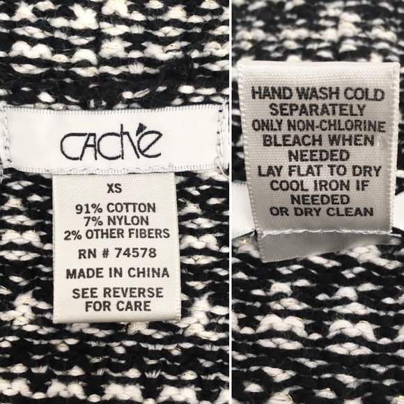 Vintage CACHÉ Stretch Tweed Blazer - Picture 8 of 8